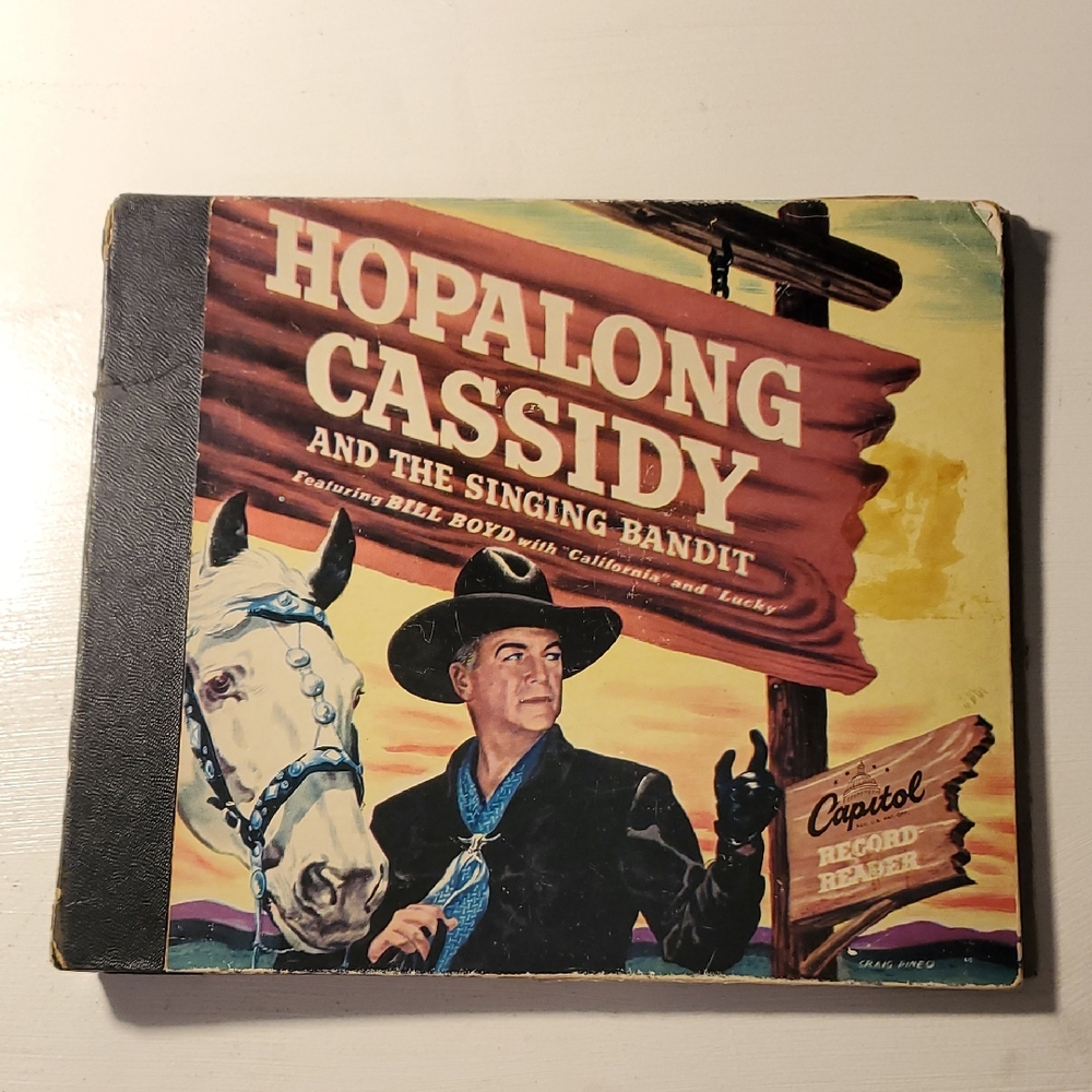 Hopalong Cassidy Record Reader